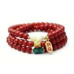 Cinnabar Abundance & Fortune Bracelet