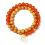 Serene Wisdom Double-Wrap Bracelet（Wood，Earth） - Image 2